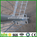 GM free sample 2016 hot sale hot dipped galvanized roll top fence